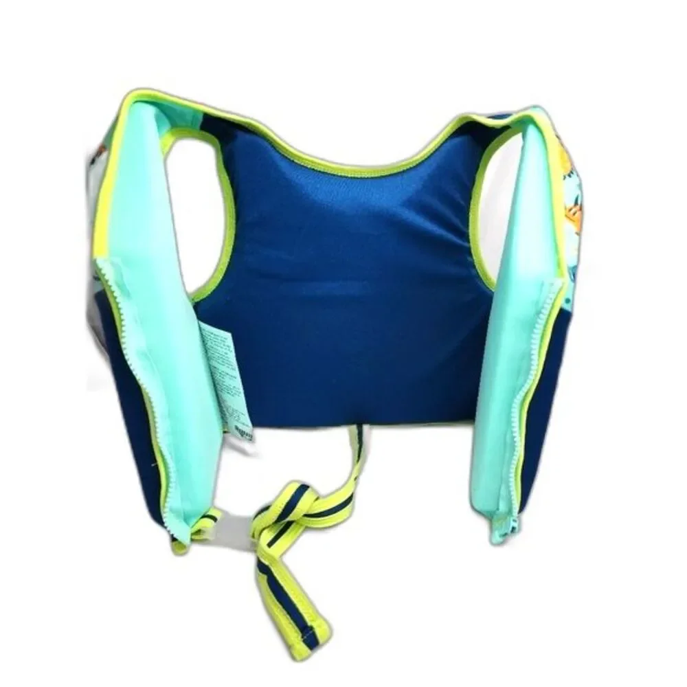 SwimSchool‎ NWOT Children's Learn to Swim Vest & Inflatable Dog Pool Ring Bundle